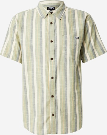 žalia BILLABONG Standartinis modelis Marškiniai 'ALL DAY STRIPE': priekis