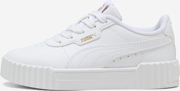 balta PUMA Sportbačiai 'Carina 3.0': priekis