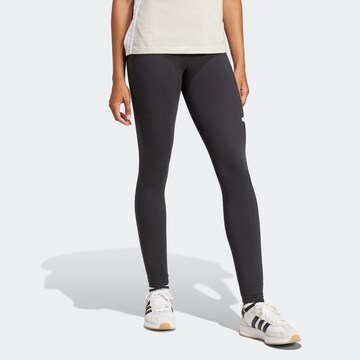 Skinny Pantaloni sportivi di ADIDAS SPORTSWEAR in nero: frontale