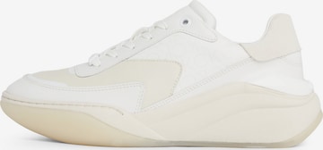 Calvin Klein Sneakers in White: front