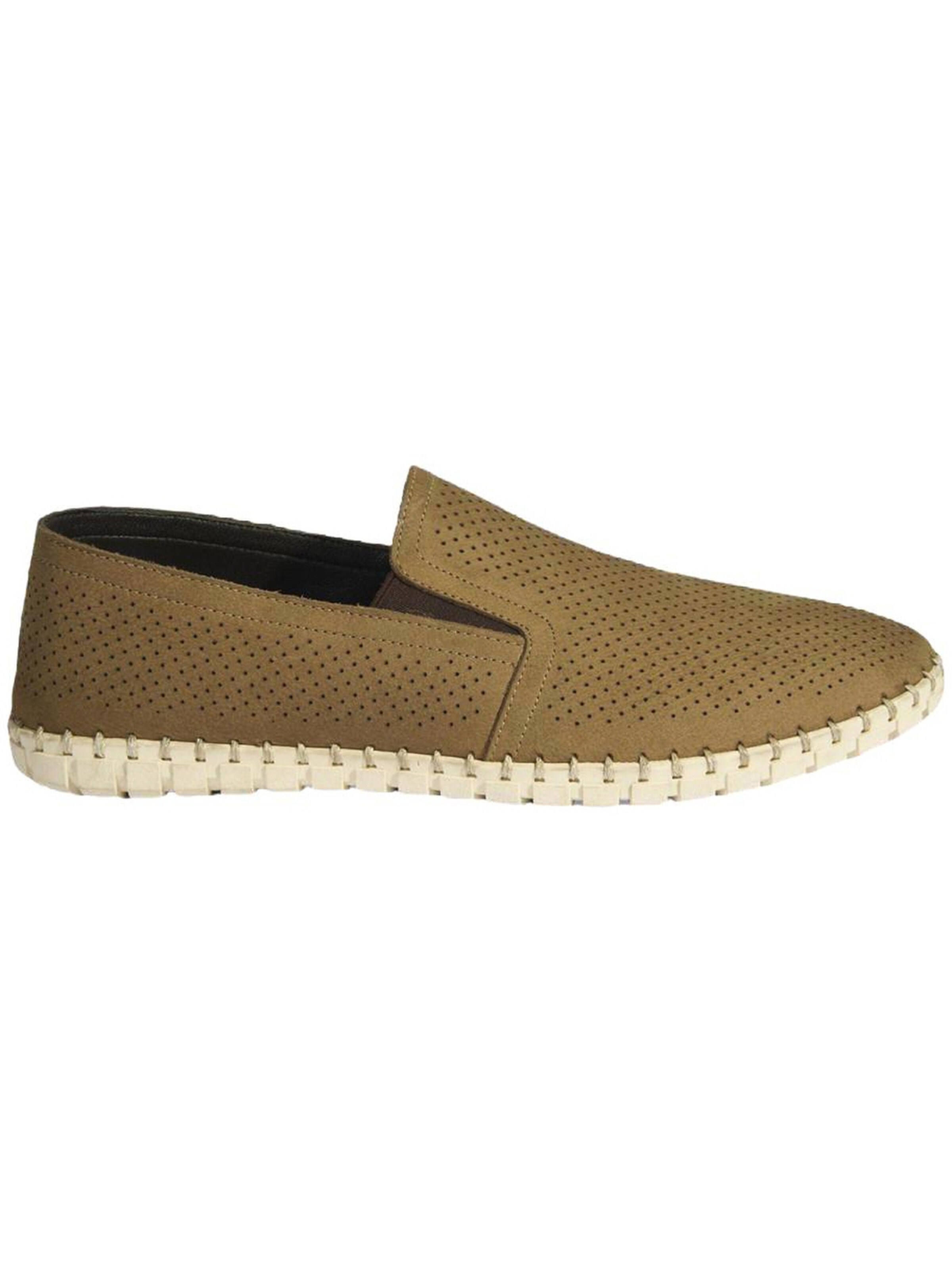 Desa Classic Flats 'Slip-Ons' in Blue: front