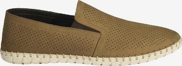 Desa Classic Flats 'Slip-Ons' in Blue: front