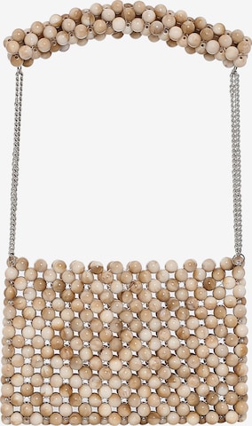 myMo at night - Bolso de mano en beige: frente