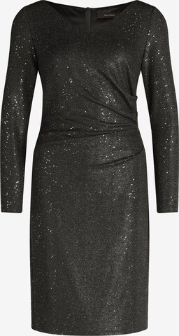 Robe de cocktail Vera Mont en noir : devant