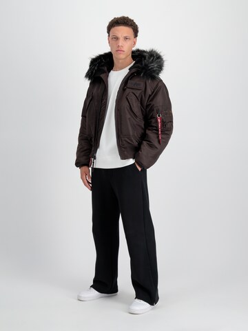 ALPHA INDUSTRIES Jacke '45P' in Braun