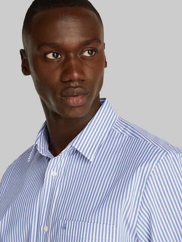 Calvin Klein Comfort fit Overhemd in Blauw