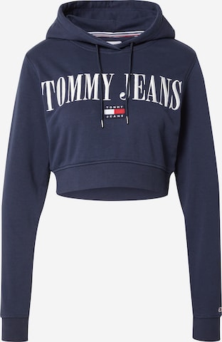 Felpa di Tommy Jeans in blu: frontale