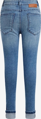 Skinny Jeans di WE Fashion in blu