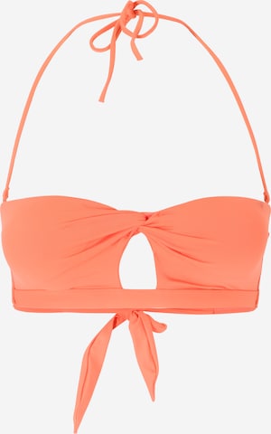 ETAM Bandeau Bikini felső 'TWIGY' - narancs: elől