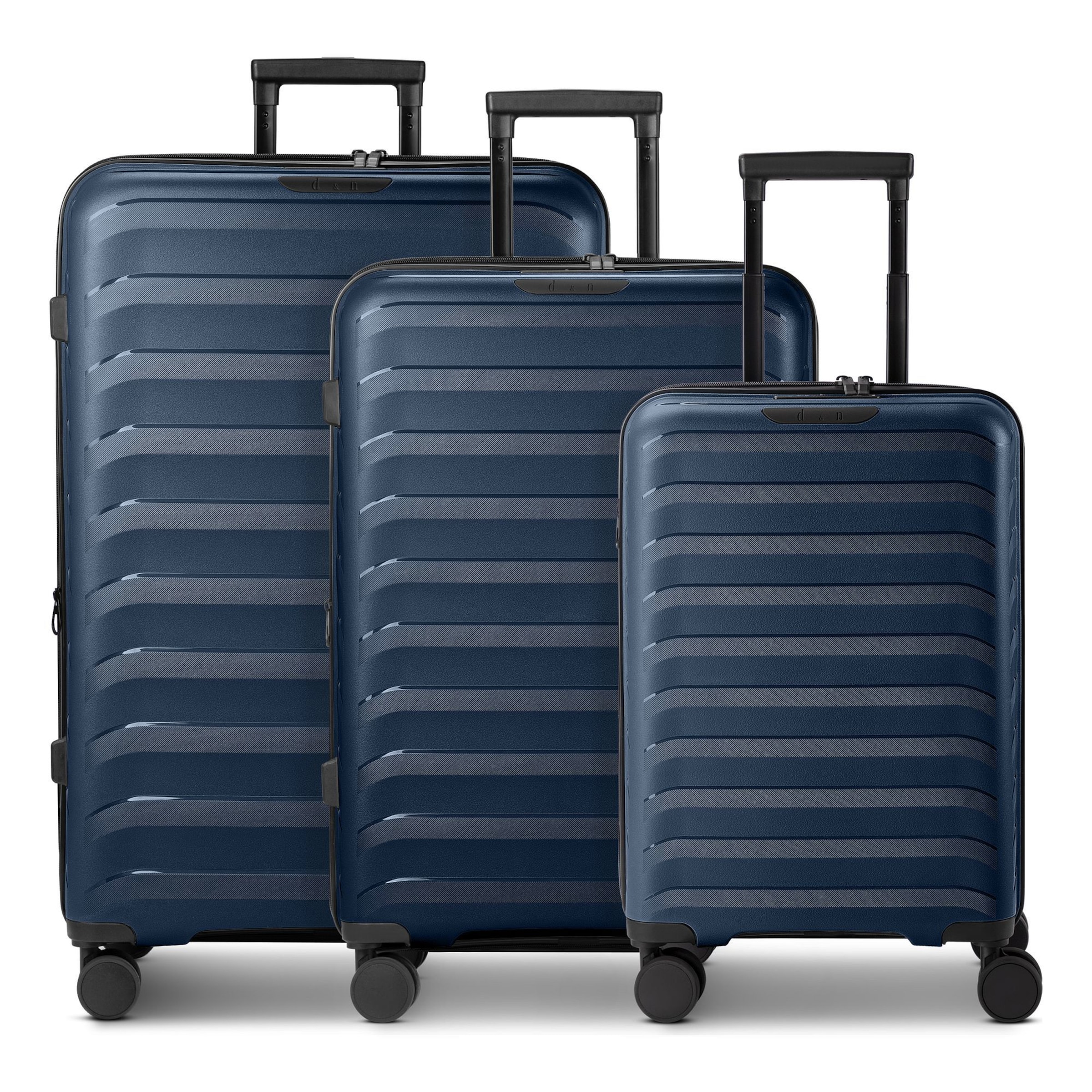 Ensemble de bagages D&N en bleu : devant