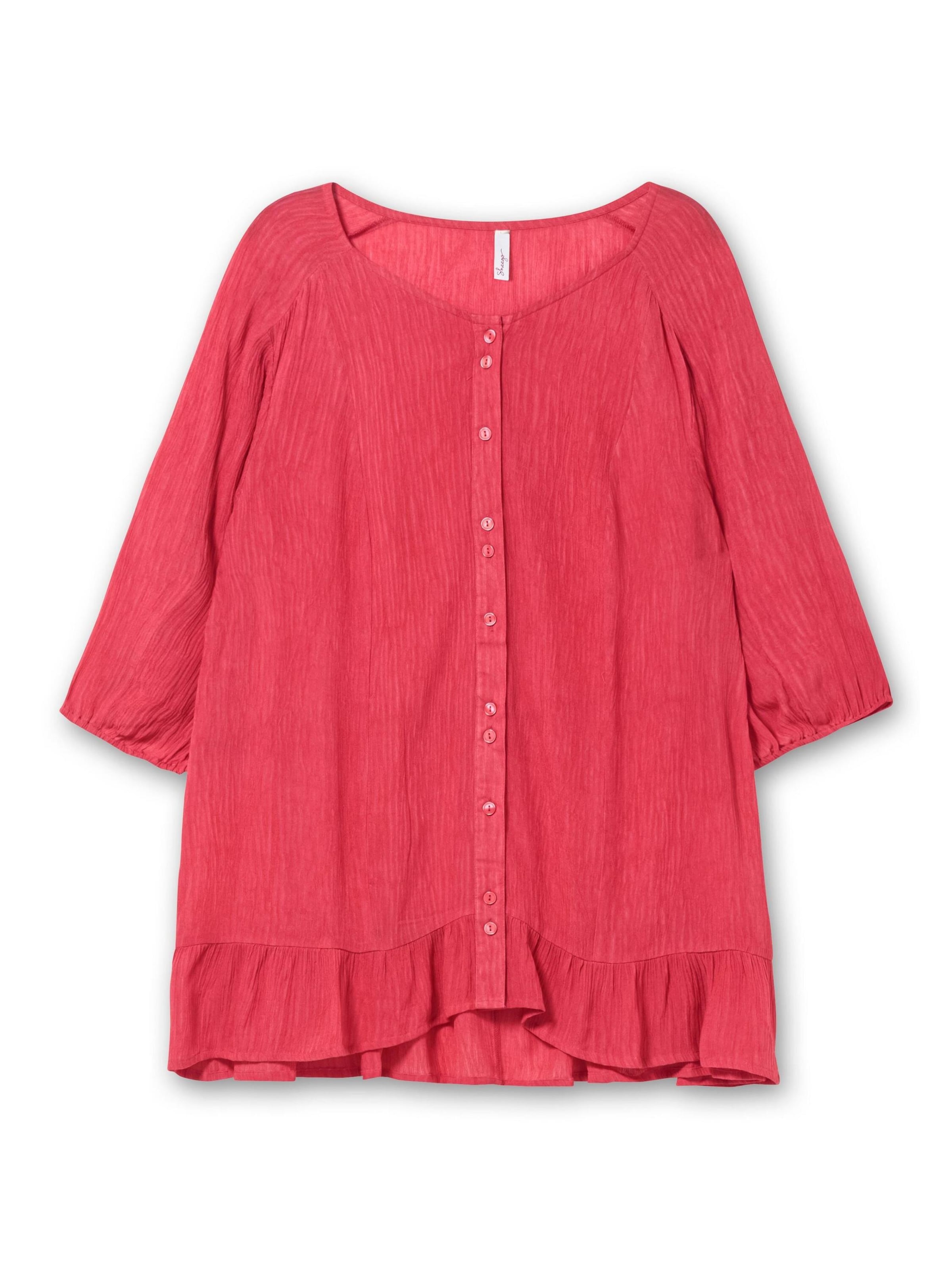 SHEEGO Блуза в червено: отпред