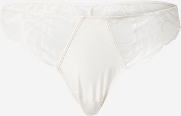 Calvin Klein UnderwearTanga gaćice - bež boja: prednji dio