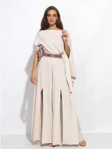 JIORO Tunic 'Essentials' in Beige