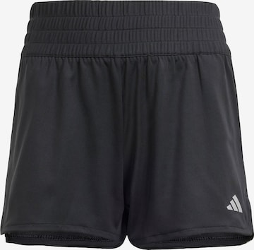 ADIDAS SPORTSWEAR Regular Workout Pants 'Pacer' in Black: front