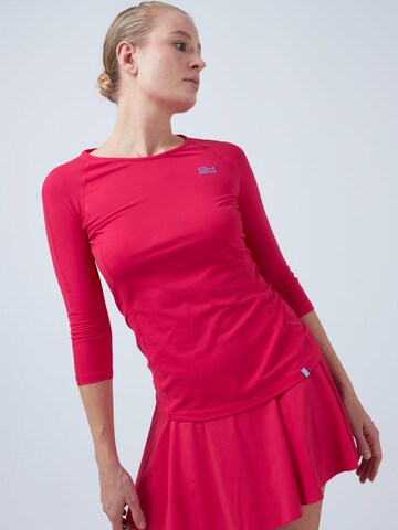 SPORTKIND Funktionsshirt '3/4-Longsleeve Shirt'‌‌‌‌ in Pink: Vorderseite