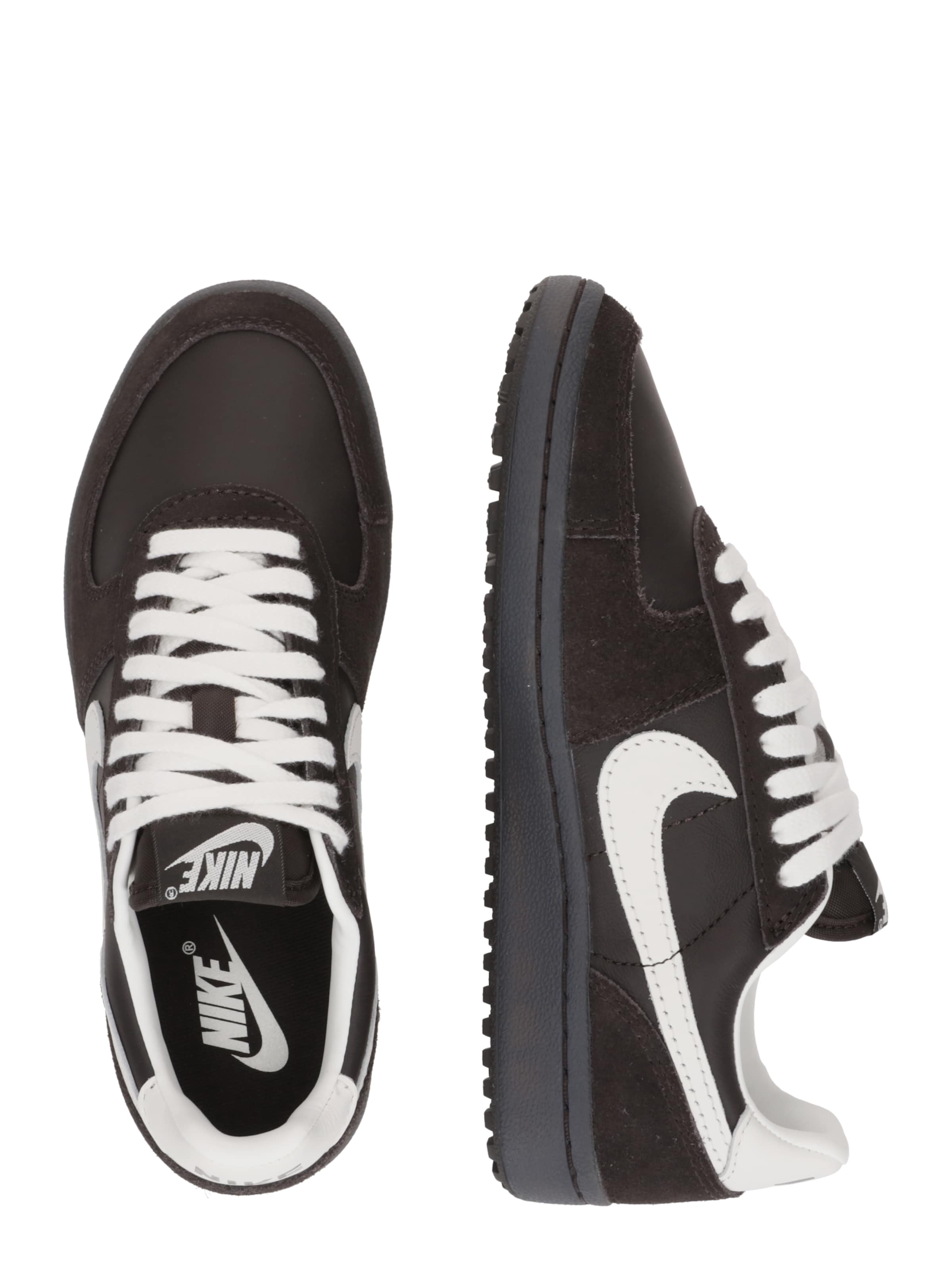 ruda Nike Sportswear Sportbačiai be auliuko 'FIELD GENERAL': šonas