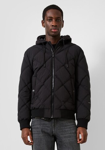 Veste d’hiver QS en noir : devant