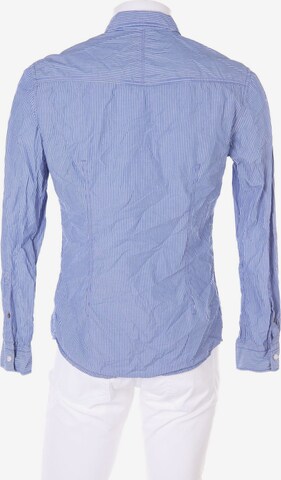 DE.CORP Button Up Shirt in S in Blue