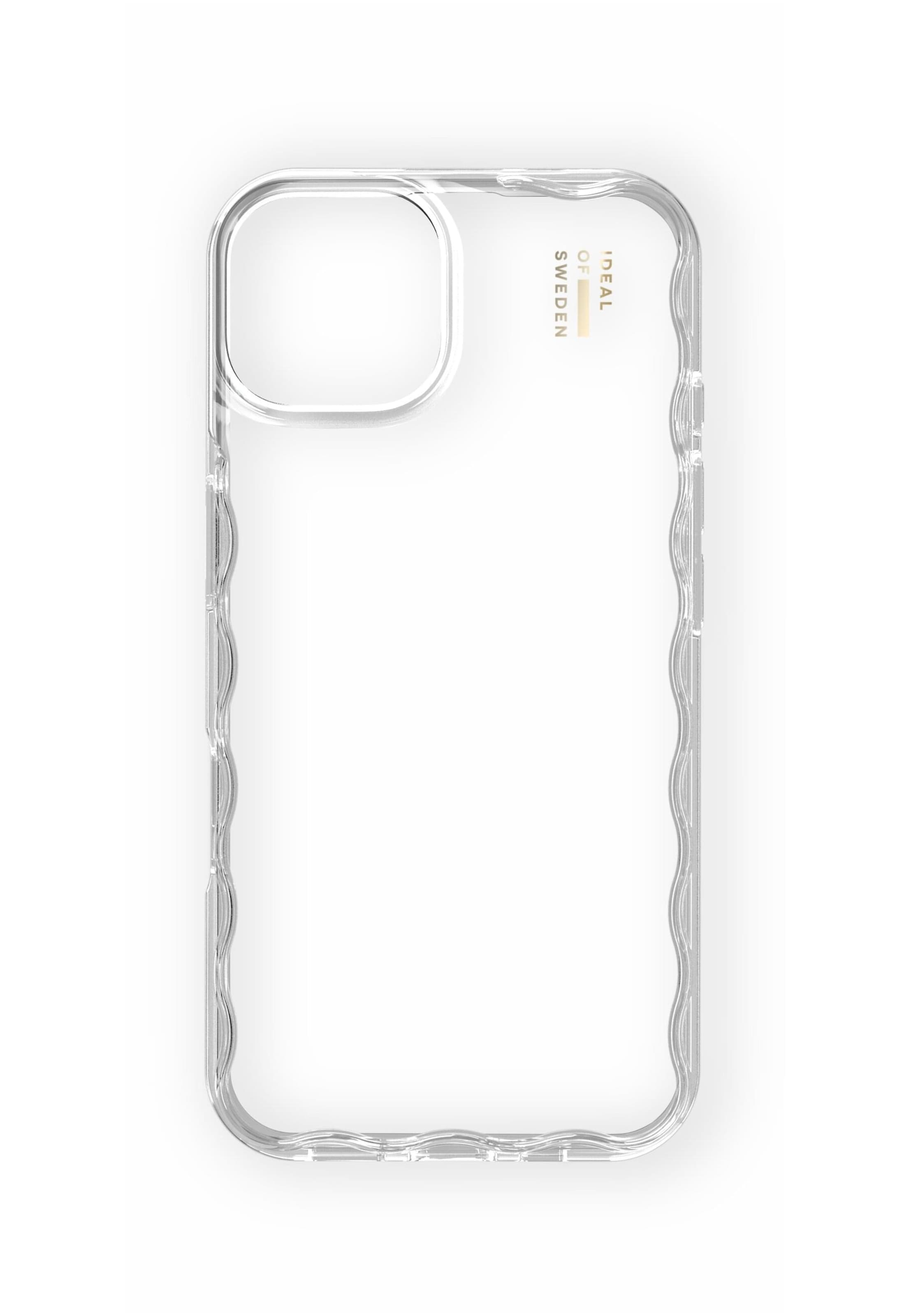 iDeal of Sweden Pouzdro na smartphone 'iPhone 13 / 14 / 15 / 16e' – průhledná: přední strana