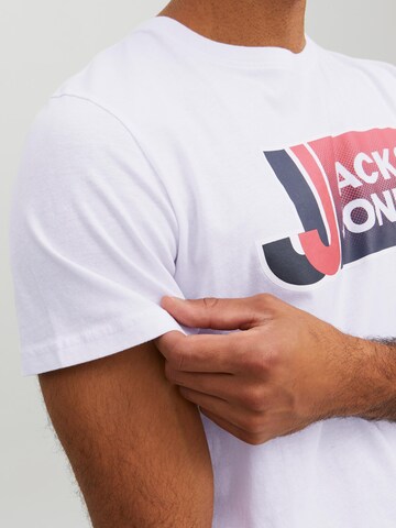 JACK & JONES T-Shirt in Weiß