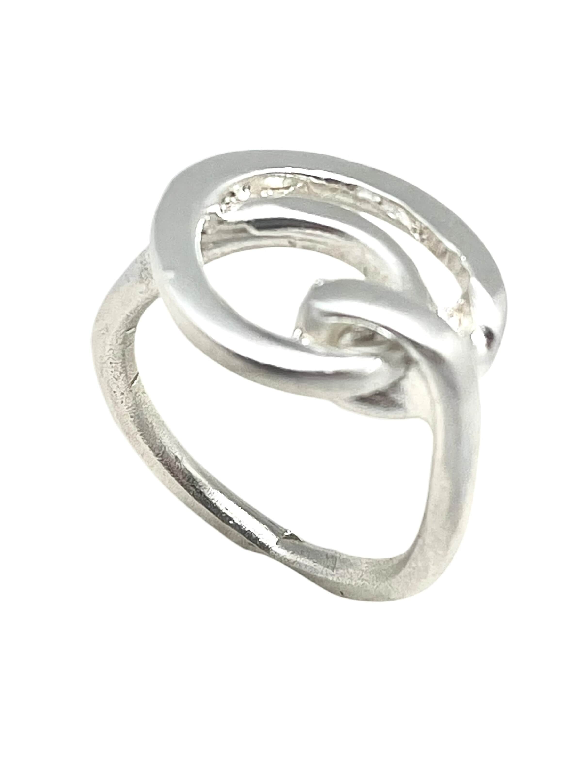 Gloria Mago Ring 'My World ring in silver zamak 10µ' in Silver: front