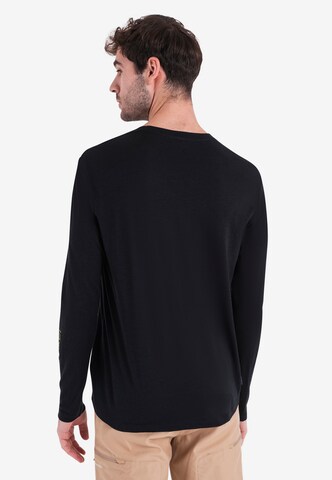 ICEBREAKER Performance shirt 'Tech Lite III' in Black