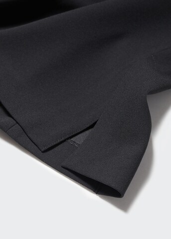 MANGO Lużny krój Spodnie 'Maca' w kolorze czarny