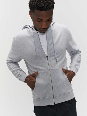 SANVT Sweat jacket 'The Zip Hoodie' in Grey