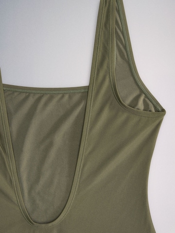 Bustier Maillot de bain The Set en vert