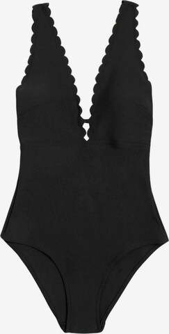 Marks & Spencer Triangle Swimsuit in Black: front