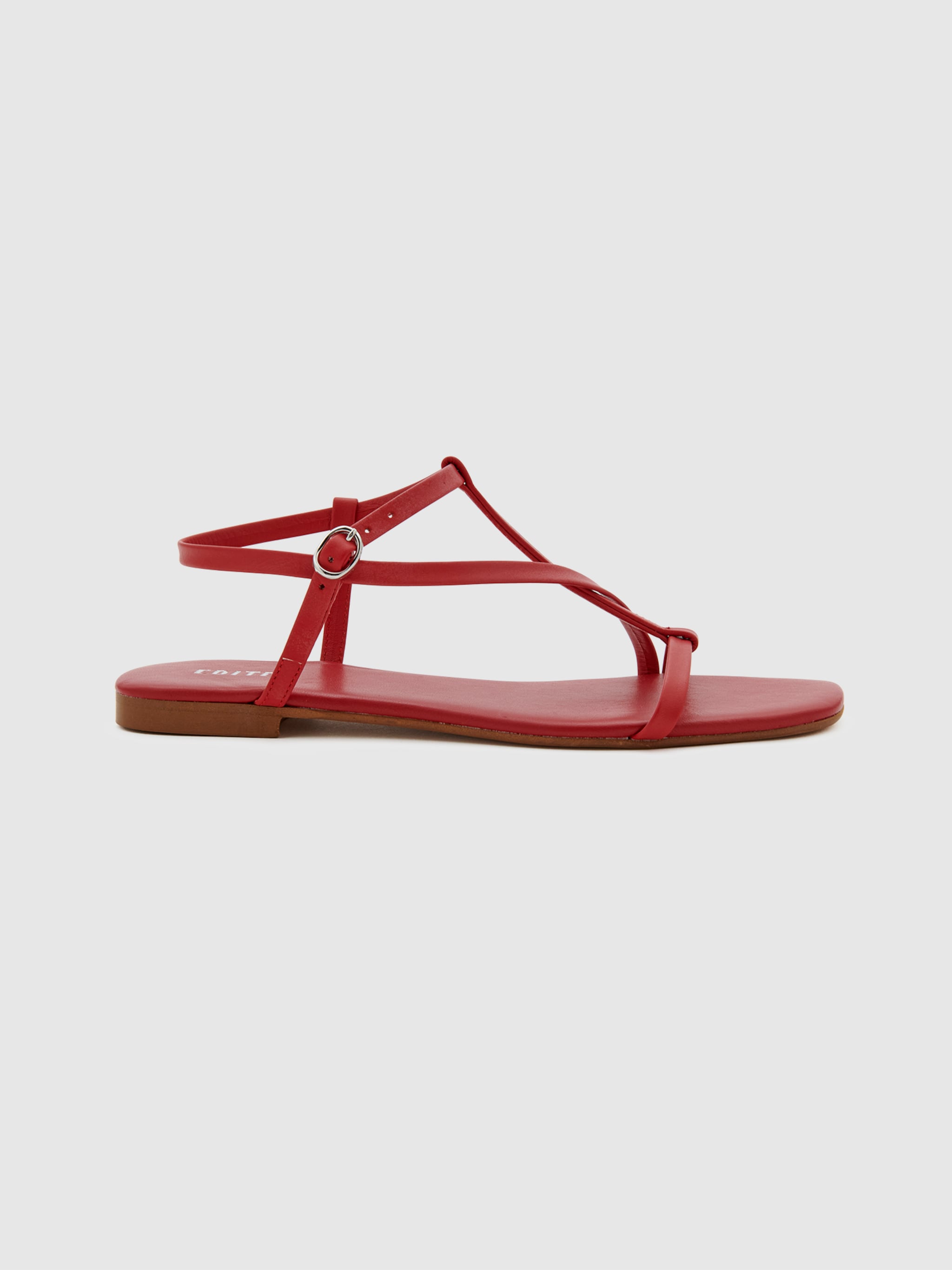 EDITED Produits Sandales à lanières 'Toyah' rouge