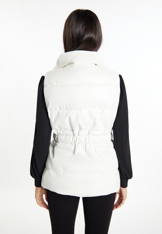 Gilet faina en blanc