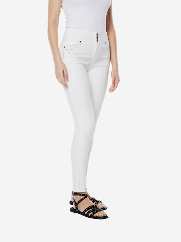 Skinny Jean KOROSHI en blanc