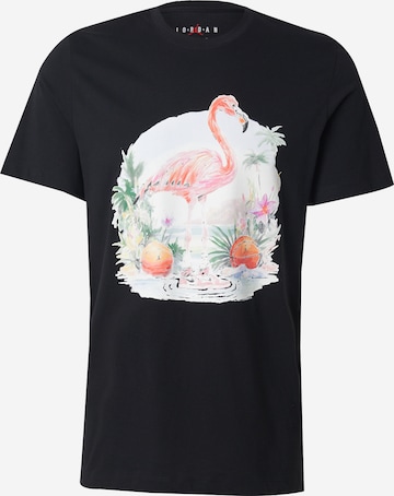 juoda Jordan Marškinėliai 'ESS FLMNGO': priekis