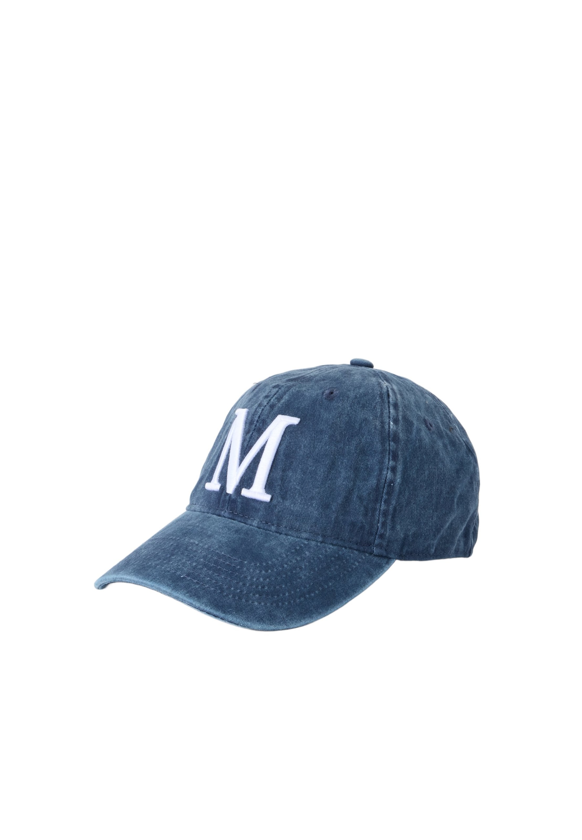 MUSTANG Casquette 'Jamie' en 55-60 en saphir / blanc, Vue avec produit