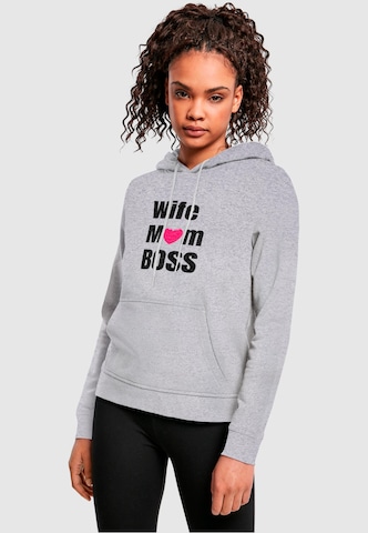 Sweat-shirt 'Mother's Day' ABSOLUTE CULT en gris : devant