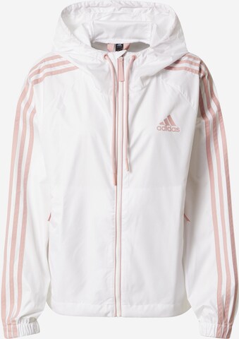 ADIDAS SPORTSWEAR Outdoorjas in Wit: voorkant