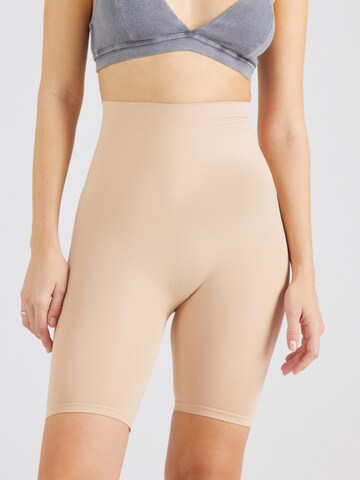 Skinny Pantaloni modellanti 'SLFSALLY' di SELECTED FEMME in beige: frontale