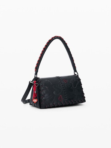 Desigual Чанта с презрамки 'Mickey™' в черно