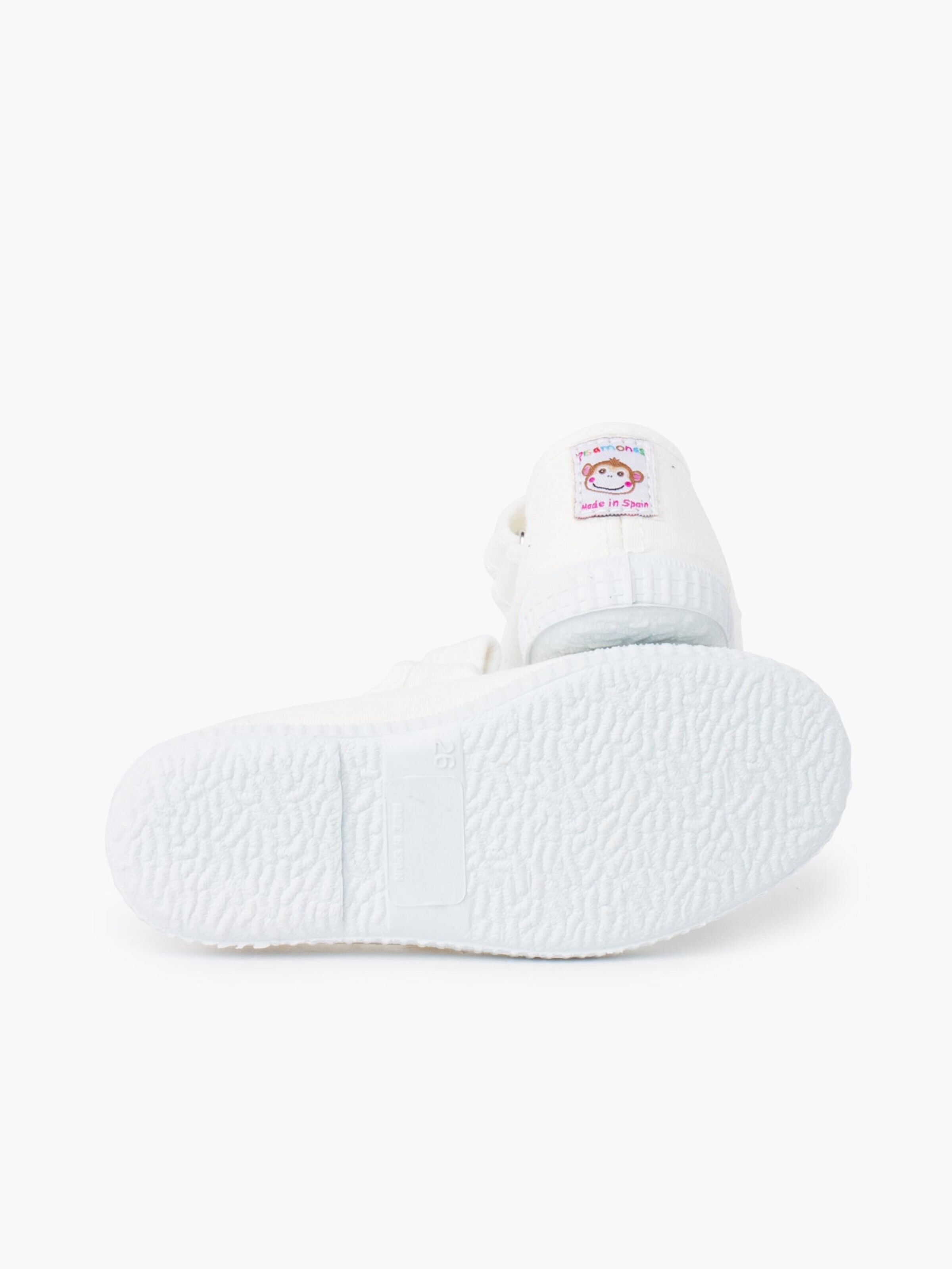 Ballerines Pisamonas en blanc