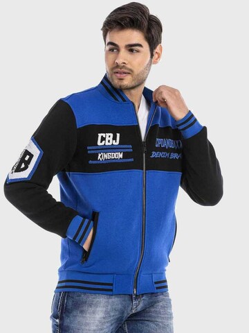 CIPO & BAXX Sweatjacke in Blau