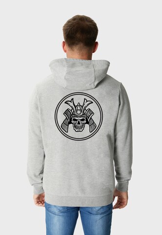 Oldskull Sweat jacket in Grey: front