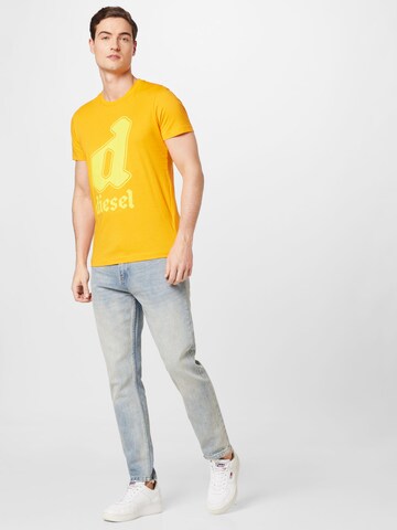 DIESEL Shirt 'DIEGOR' in Orange