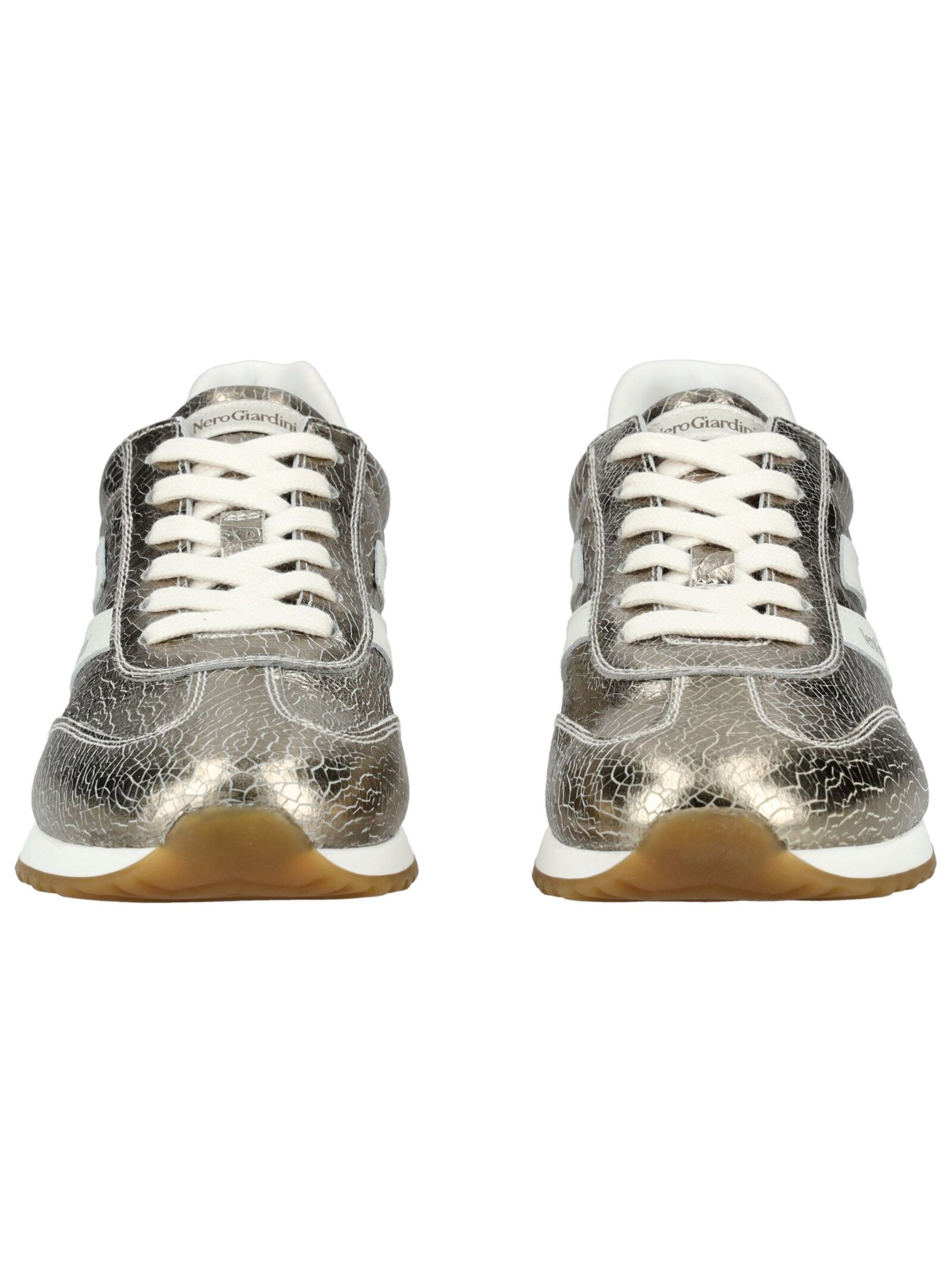 Nero Giardini Platform trainers in Gold