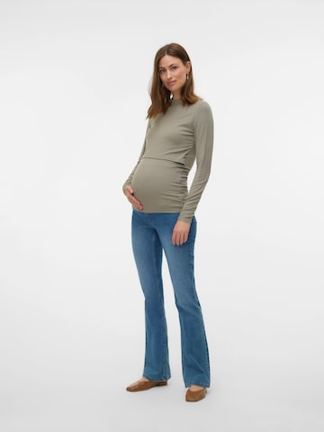 MAMALICIOUS Flared Jeans 'MLCILLE' in Blue