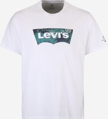 Maglietta di Levi's® Big & Tall in bianco: frontale