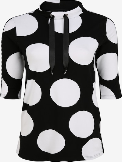 Doris Streich Shirt in de kleur Zwart / Wit, Productweergave