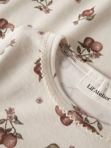 T-Shirt Lil'Atelier en blanc