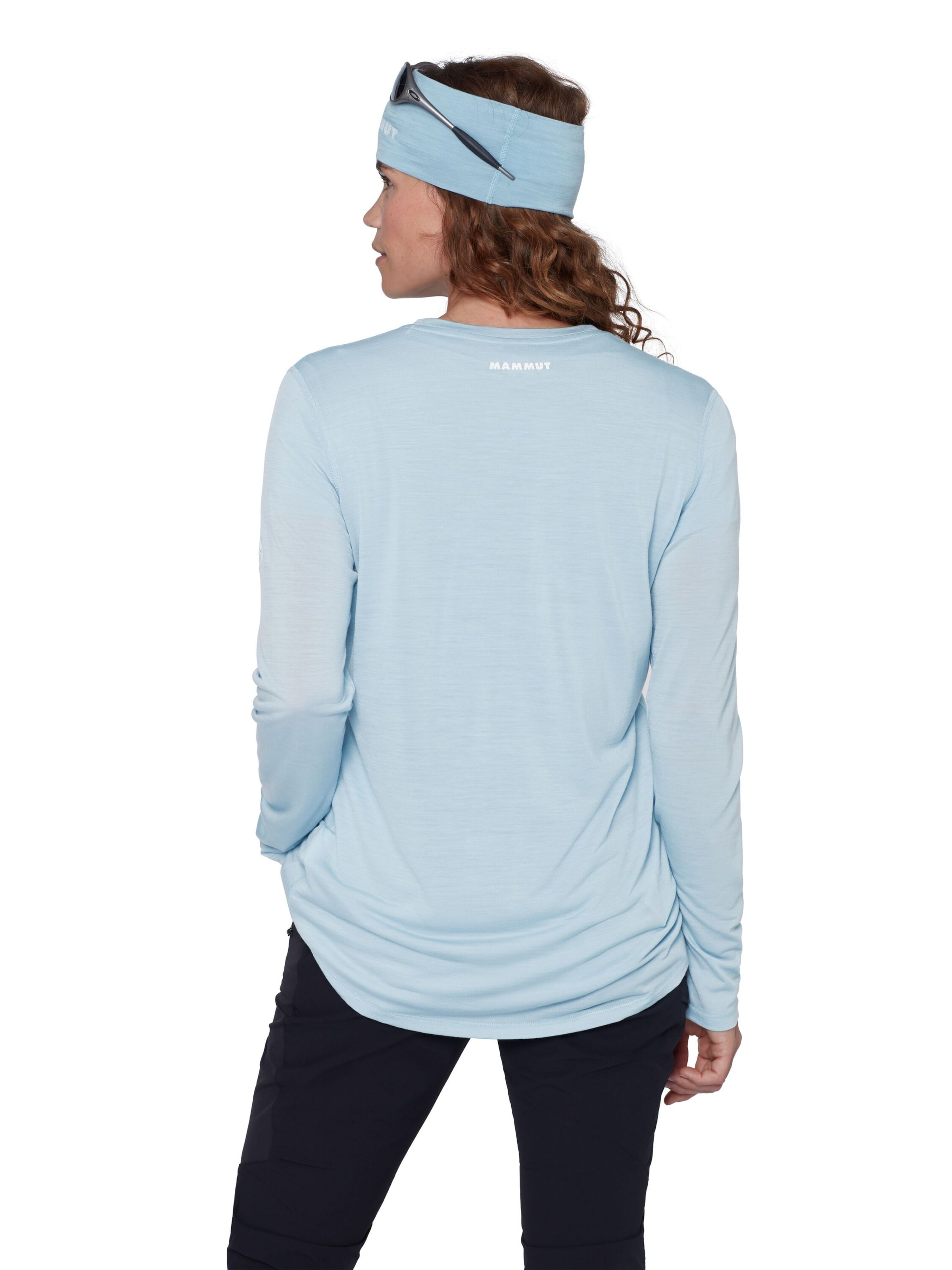 MAMMUT Funktionsshirt ‘Tree Wool FL’ in Blau