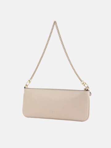 PINKO - Bolso de mano 'PINKO NEW HORIZONTAL FLAT VITELLO SETA BORSA' en beige